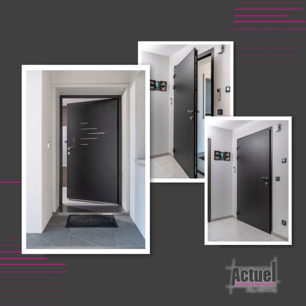 Pourquoi choisir une porte d'entrée en aluminium?