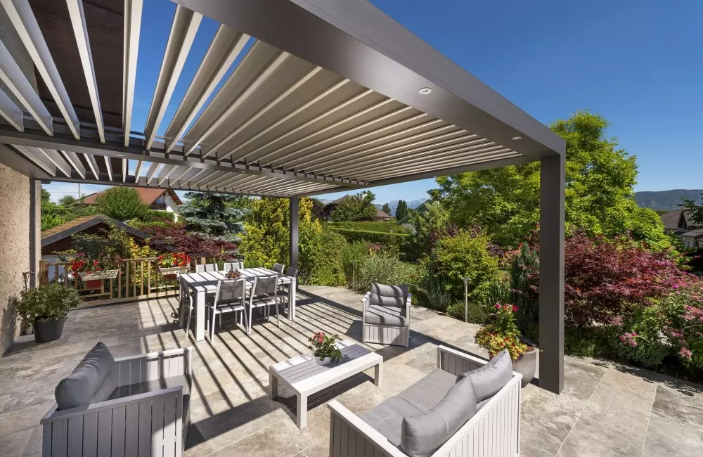 Pergola aluminium bio-climatique